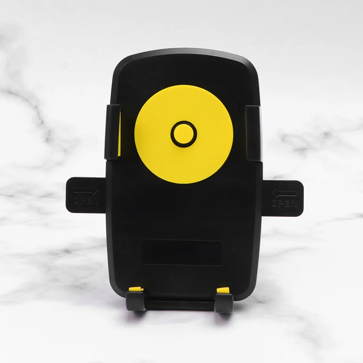 

1Pcs Phone Holder Bracket with Strong Suction Base Compatible for Most Phones GPS Devices Easy Install Release Yellow