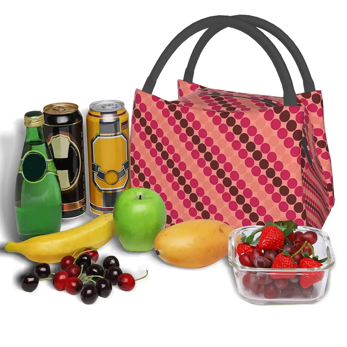 Sou Hiyori Japan Anime Shin Tsukimi YTTD Lunch Bag for Women Bento Storage Food Boxes Container Cooler Thermal Lunch Box Tote