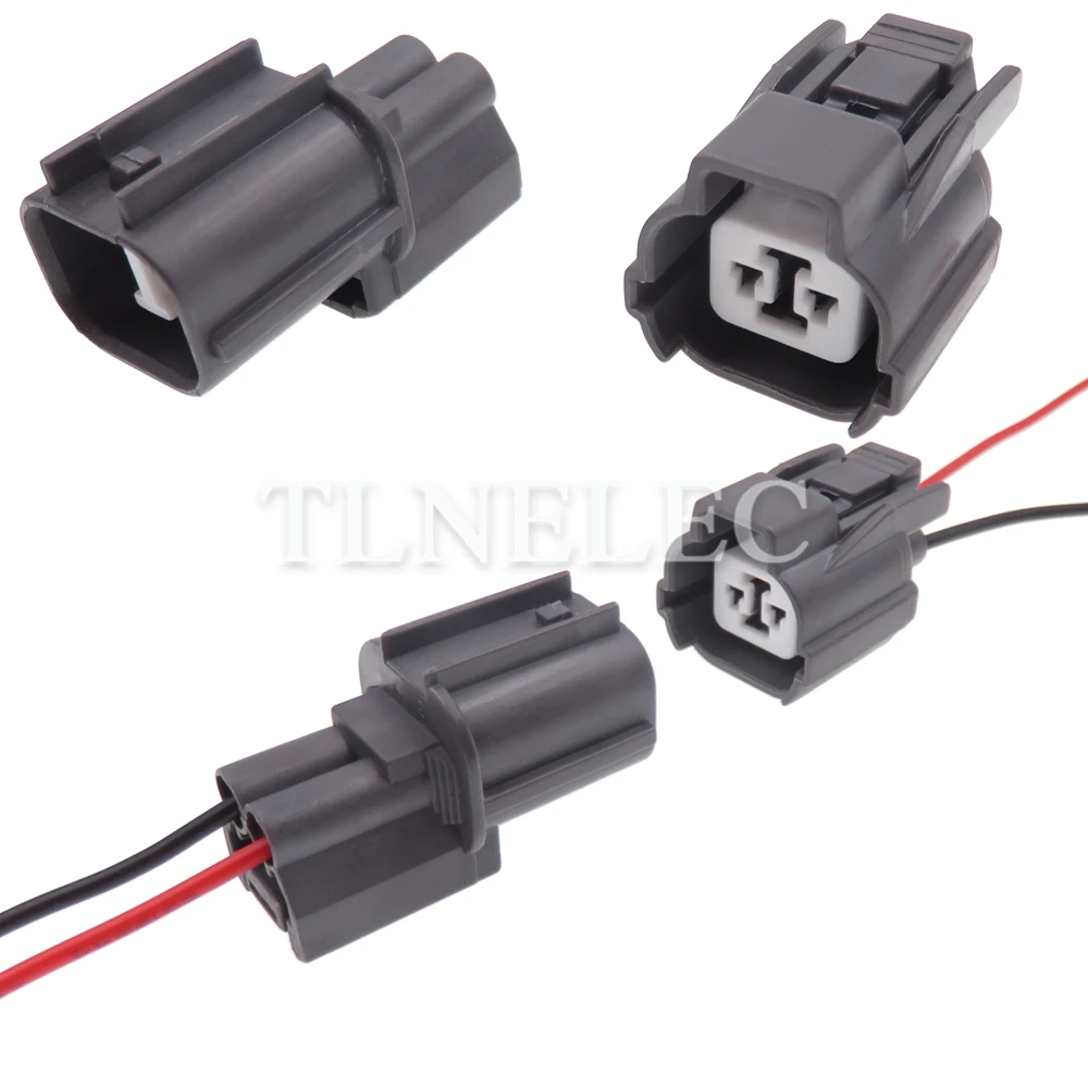 2 Pin Way Auto Horn Waterproof Connector with Wires Car Speaker Wiring Cable Sockets For Honda 6181-0070 6189-0129