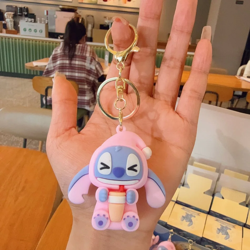 غرزة فقاعة مارت ثلاثية الأبعاد سلسلة مفاتيح من الكرتون قلادة لعبة عصرية هدية لا يسبب ما يكون متعب ما يريد أن يأخذ دغة سلسلة دمية الهدايا