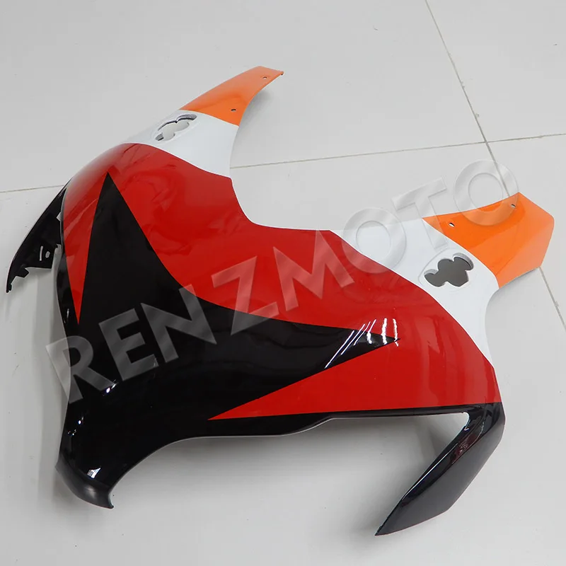 مجموعة هدايا كاملة جديدة لـ CBR 1000 RR 08-11 Abs حقن بلاستيكي للدراجات النارية أسود برتقالي أحمر #2