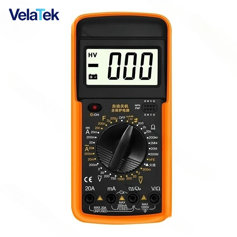 يتكيف مع جهاز قياس التيار والفولتميتر الرقمي متعدد الوظائف DT9205A، ومقياس رقمي متعدد ذكي