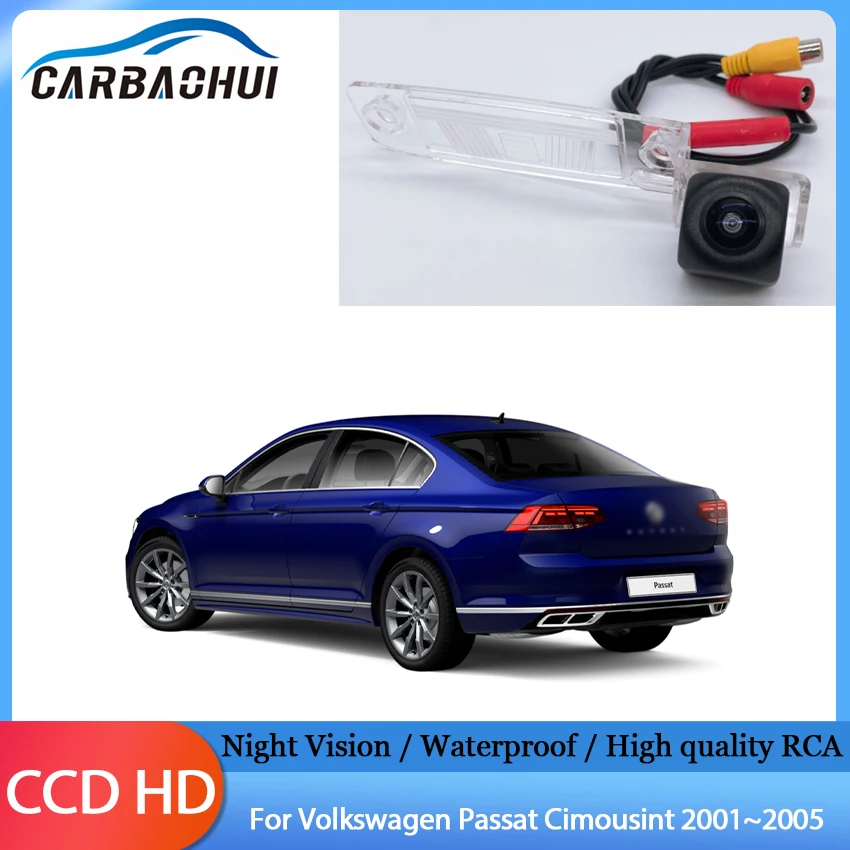 Car Rear View Camera Fisheye HD Waterproof High quality RCA For Volkswagen Passat Cimousint 2001 2002 2003 2004 2005