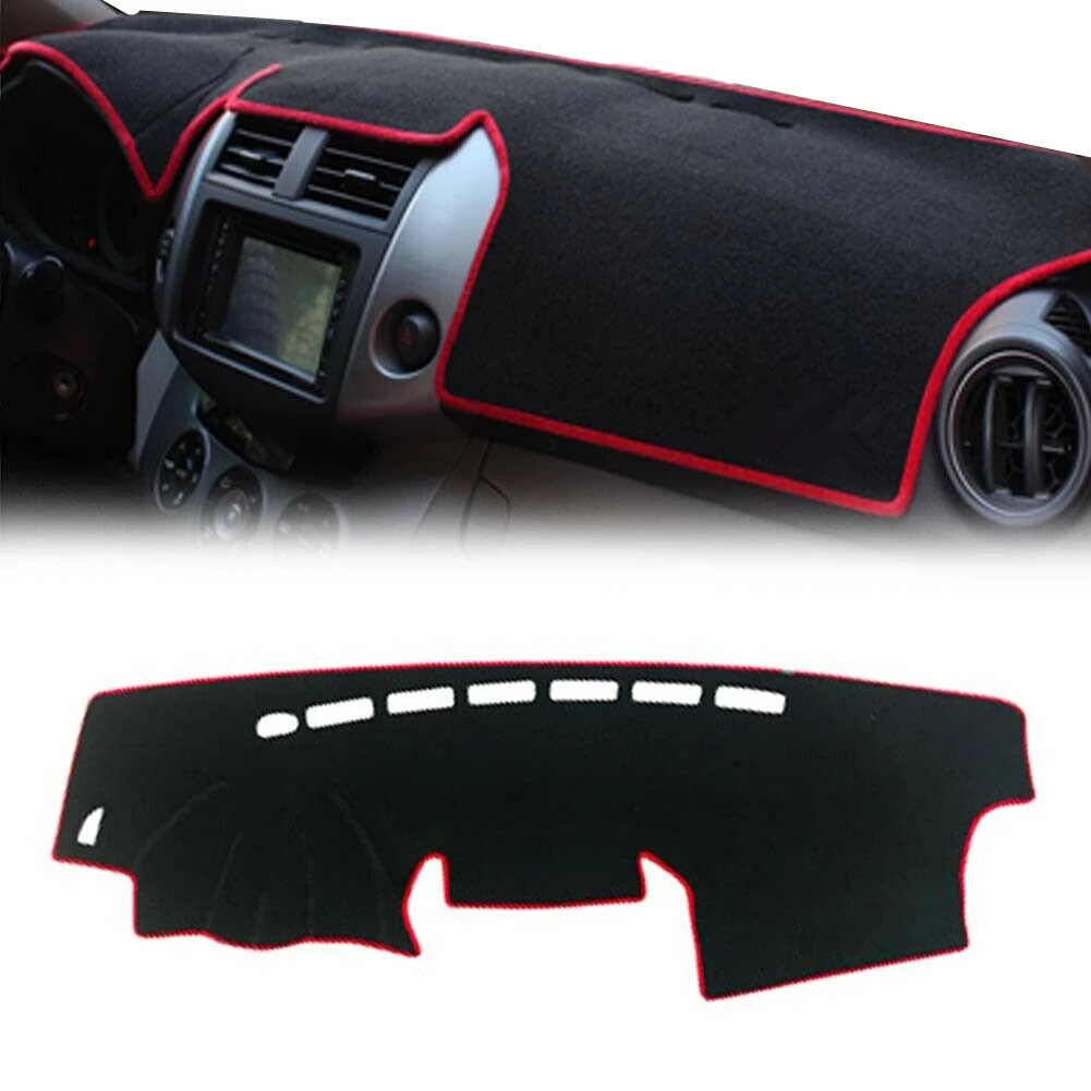 For Toyota RAV4 XA30 Vanguard 2006-2012 LHD RHD Car Styling Dashmat Dashboard Cover Mat Instrument Sun Shade Carpet Accessories