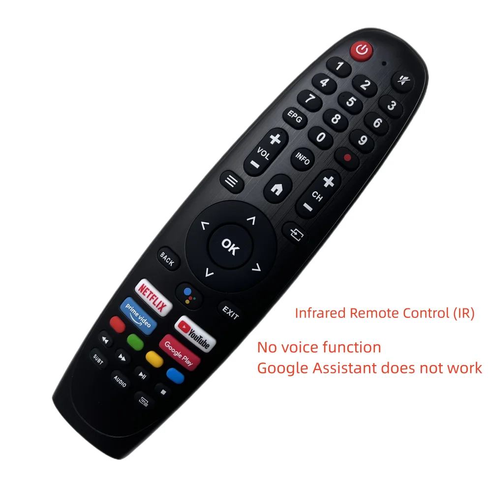 Remote control fit for Caixun EC32V1HA EC32V2HA&Sansui K3200HSG-EK4300USG-E RC-025 Smart TV