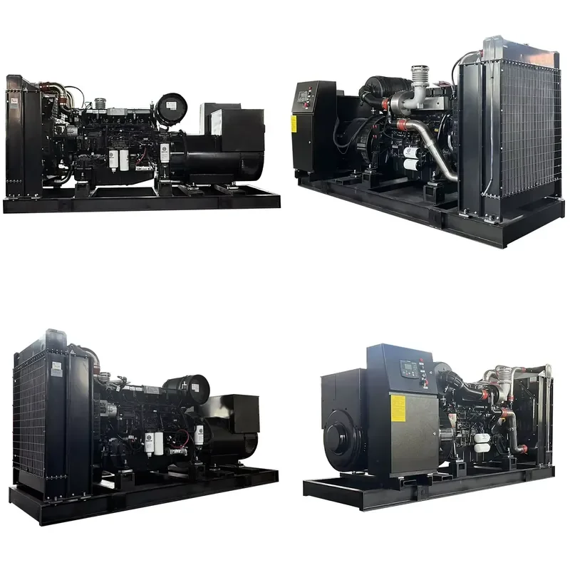 Factory Price High Quality Super Power Open Frame Open Type Generator 350KW/450KVA Three Phase Generator Set