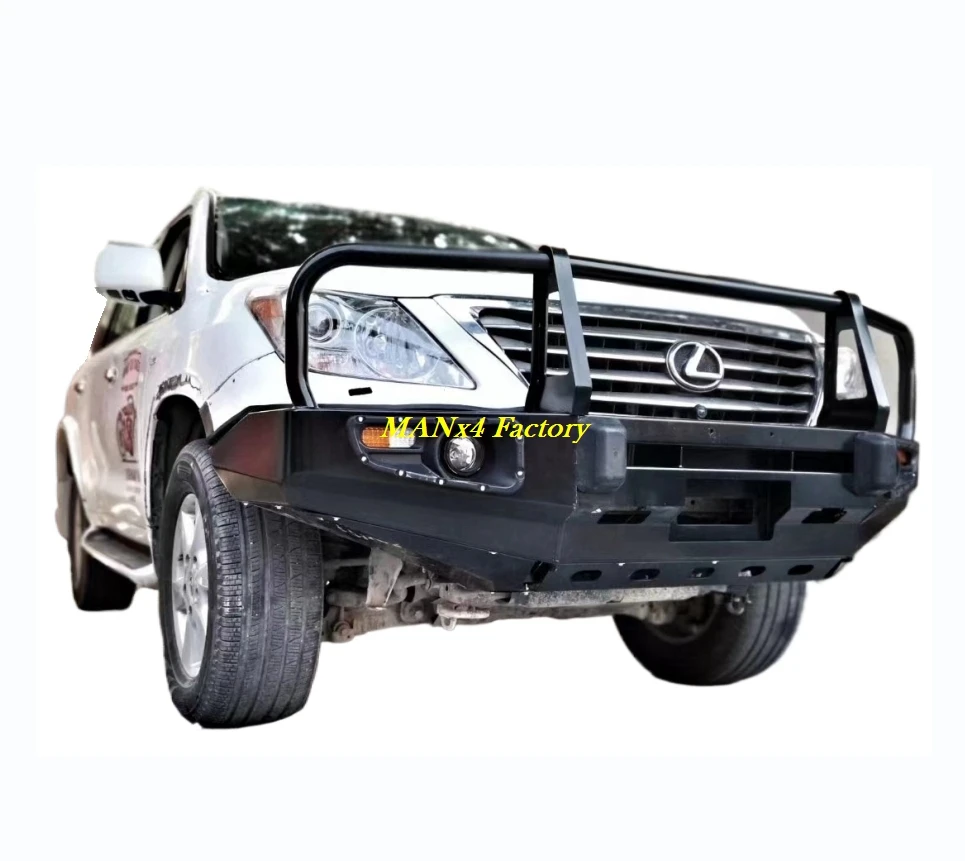 Top-level Steel Bull Bar Front Bumper For Lexus LX570 07-15 LC200