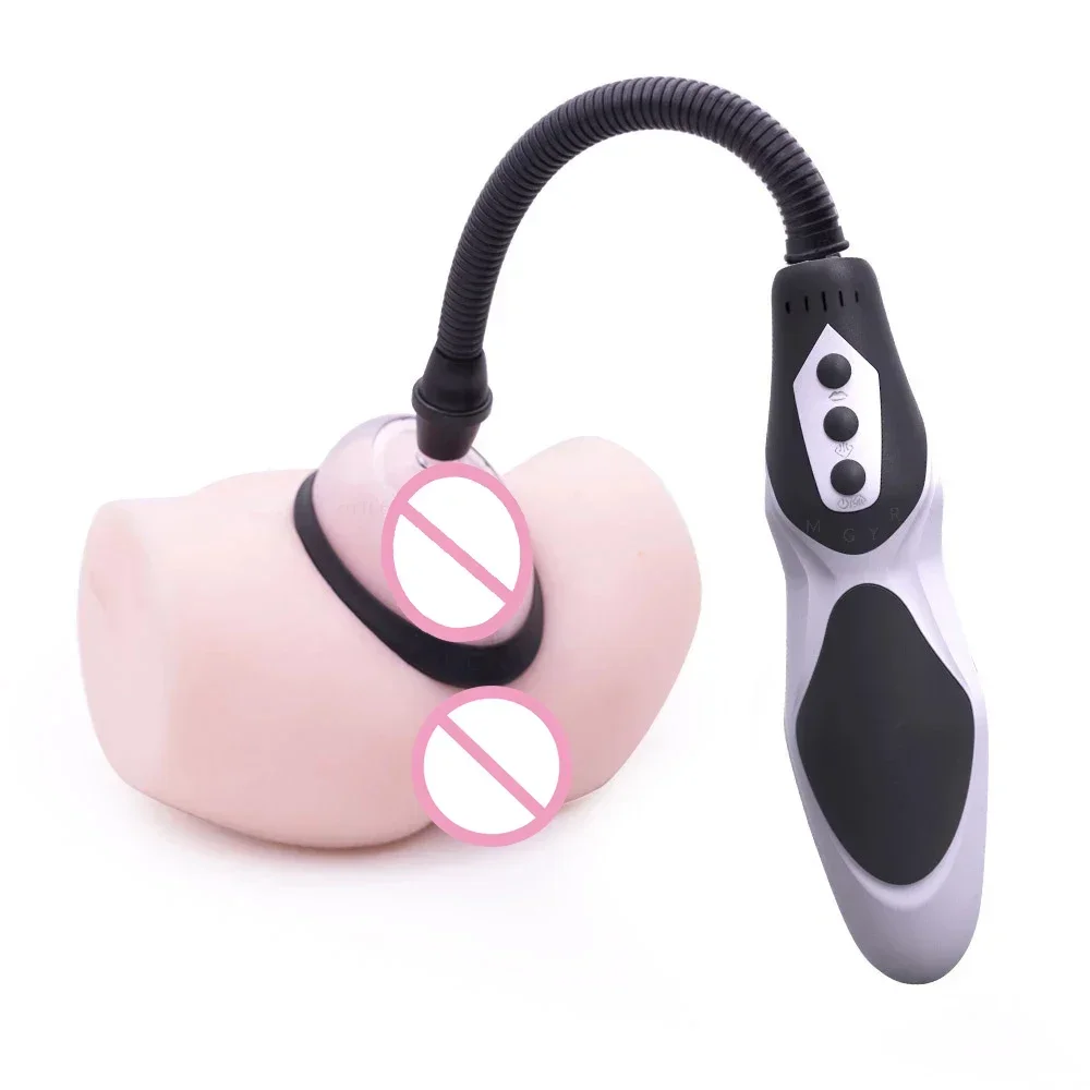 New Electric Pussy Pump Vagina Clitoris Sucker Breast Messager for Women Clit Vibrator Remote Nipple Enlarge Vacuum Pump Cover