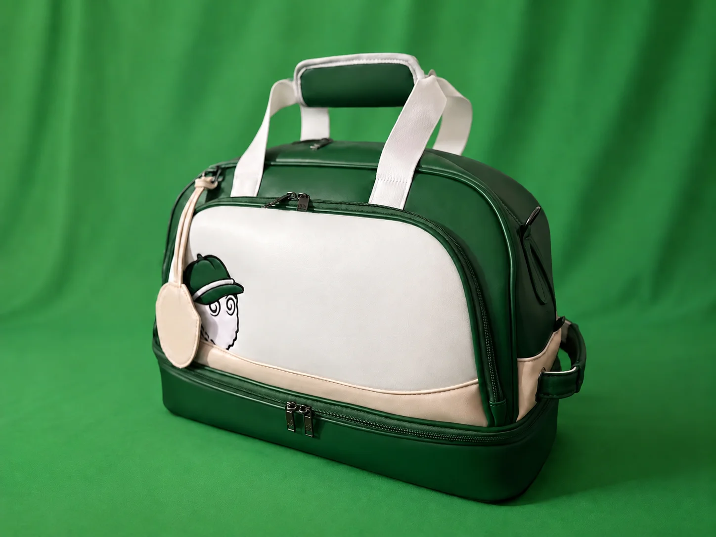 2026 Golf Clothes Bag Portable Travel Handbag Men Women Duffel Bag with Separate Shoe Compartment view 4