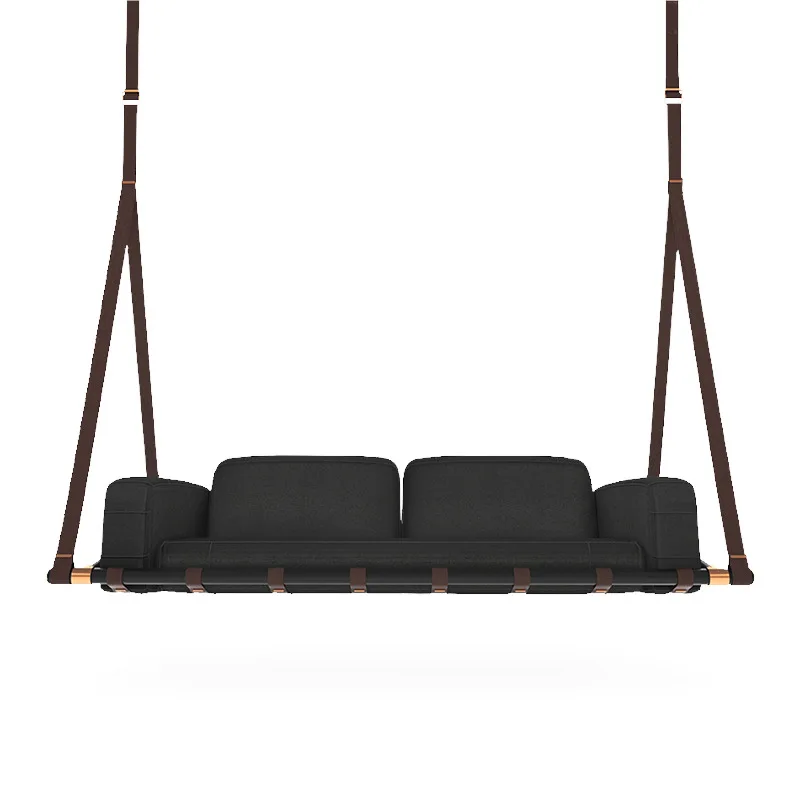 

Уличный тканевый диван-качели, высококачественный подвесной диван для торговых центров и офисов