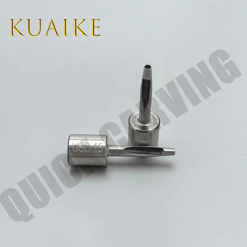 10 قطعة EMMA اللكم سكين USC ثقب اللكم آلة قطع الملحقات HSS لكمة شفرة بت الجلود اللكم لمواد الأحذية #6