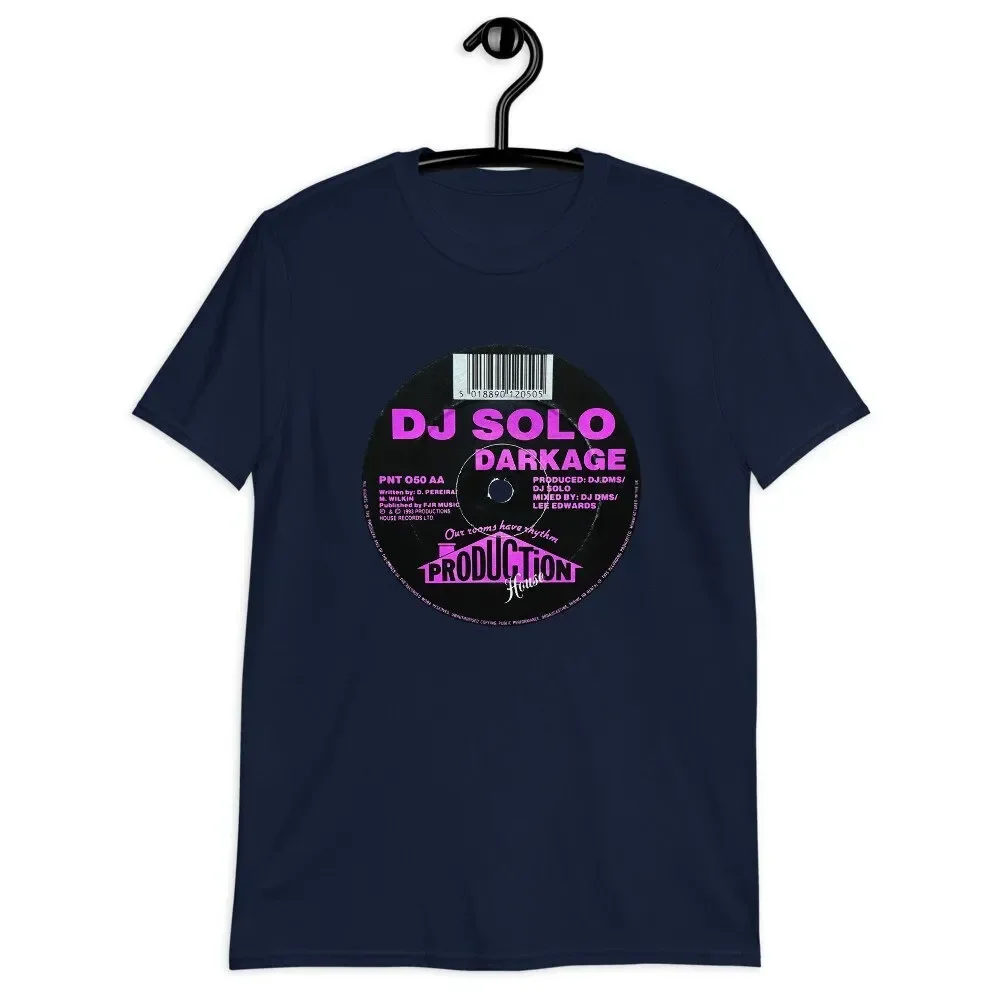 Dj Solo Darkage Production House Records Old Skool Hardcore T Shirt S 3Xl