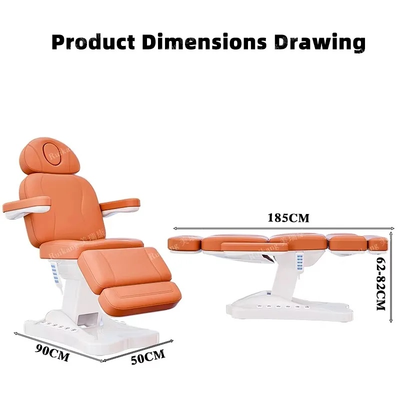 Luxury Professional Cosmetic Thai Facial Salon Spa Headspa Beauty Treatment Bed Portable Electric Heated Massage Tables Bed