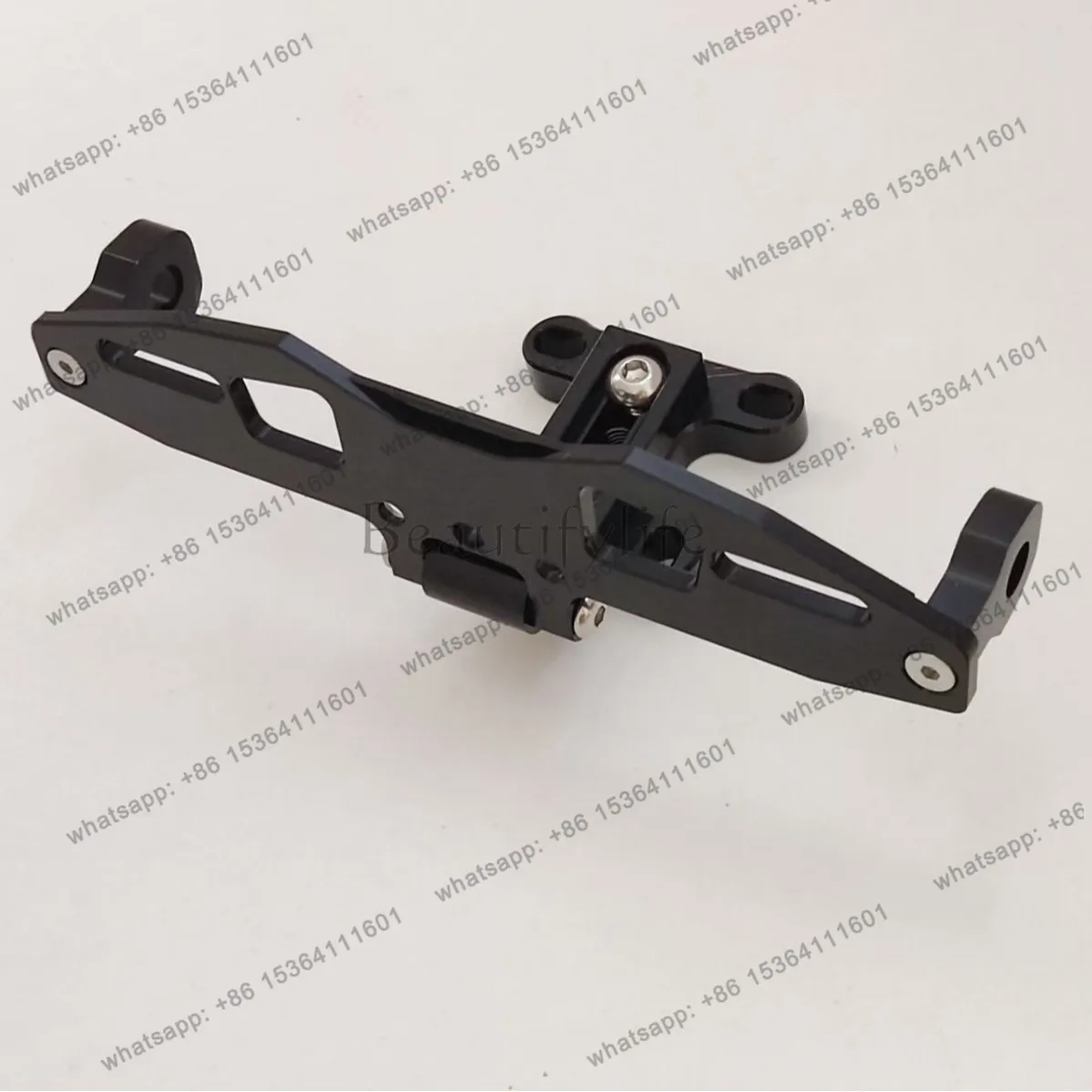 Motorcycle general modification CNC aluminum alloy folding telescopic turn signal bracket