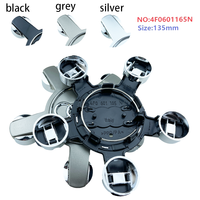 4pcs 135mm Car Wheel Center Cap Hub Covers Badge logo 4F0601165N For Audi A1 A3 A4 A5 A6 A7 Q3 Q5 Q7 TT B5 B6 B7 8P 8V