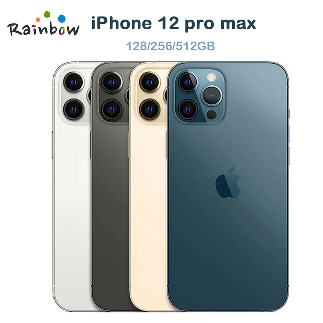 Original Apple iPhone 12 Pro Max 5G LTE Mobile Phone 6.7''  6GB&128/256/512GB IOS A14 Bionic Hexa Core Triple 12MP Cellphone -  AliExpress