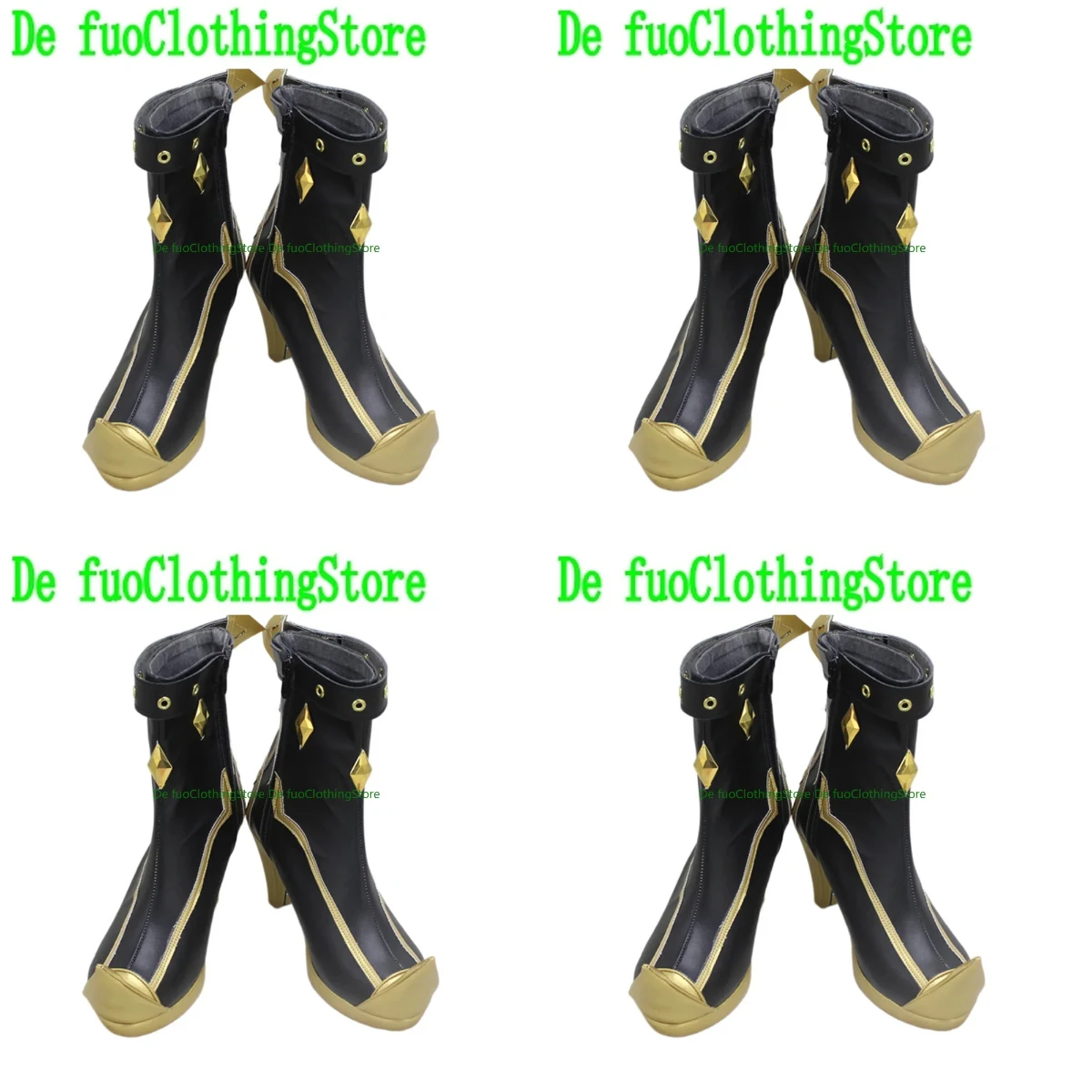 Genshin Impact Pyro Dehya Cosplay Halloween Shoes Boots Props Party Christmas Costumes