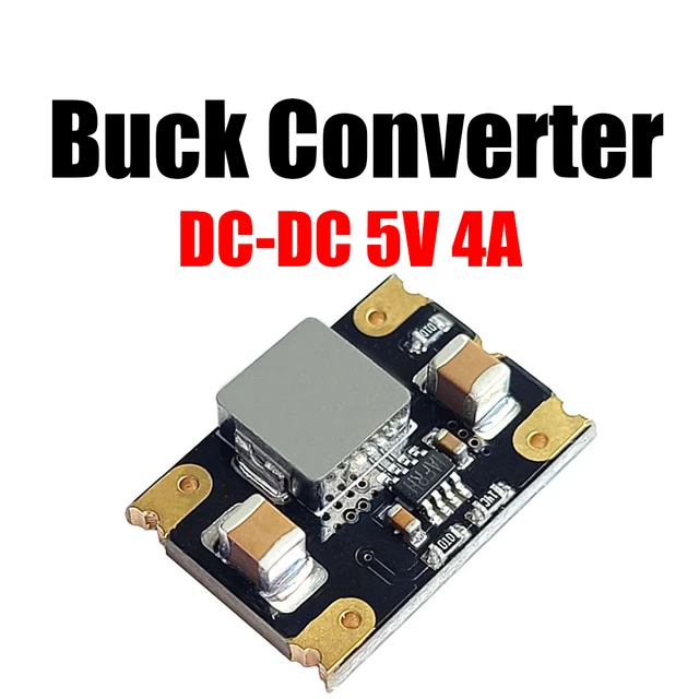 nowy moduł konwertera mocy 97% DC-DC 15V 12V 9V 7.4V 6V do 5V 4A Step-down Buck Power Converter Module