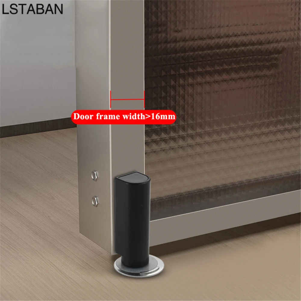 Door Suction Anti-collision Home Bathroom Bedroom Door Stop Door Resistance Strong Magnetic Door Free of Punching Ground Suction