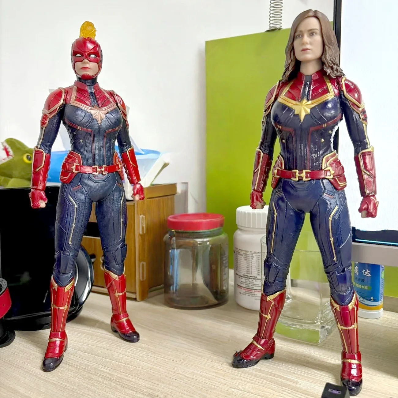 

In Stock Team Of Prototyping Flash Man Captain Marvel Thor Action Figure Toys 1/6 Statue Models Collection Toy Gifts Toys