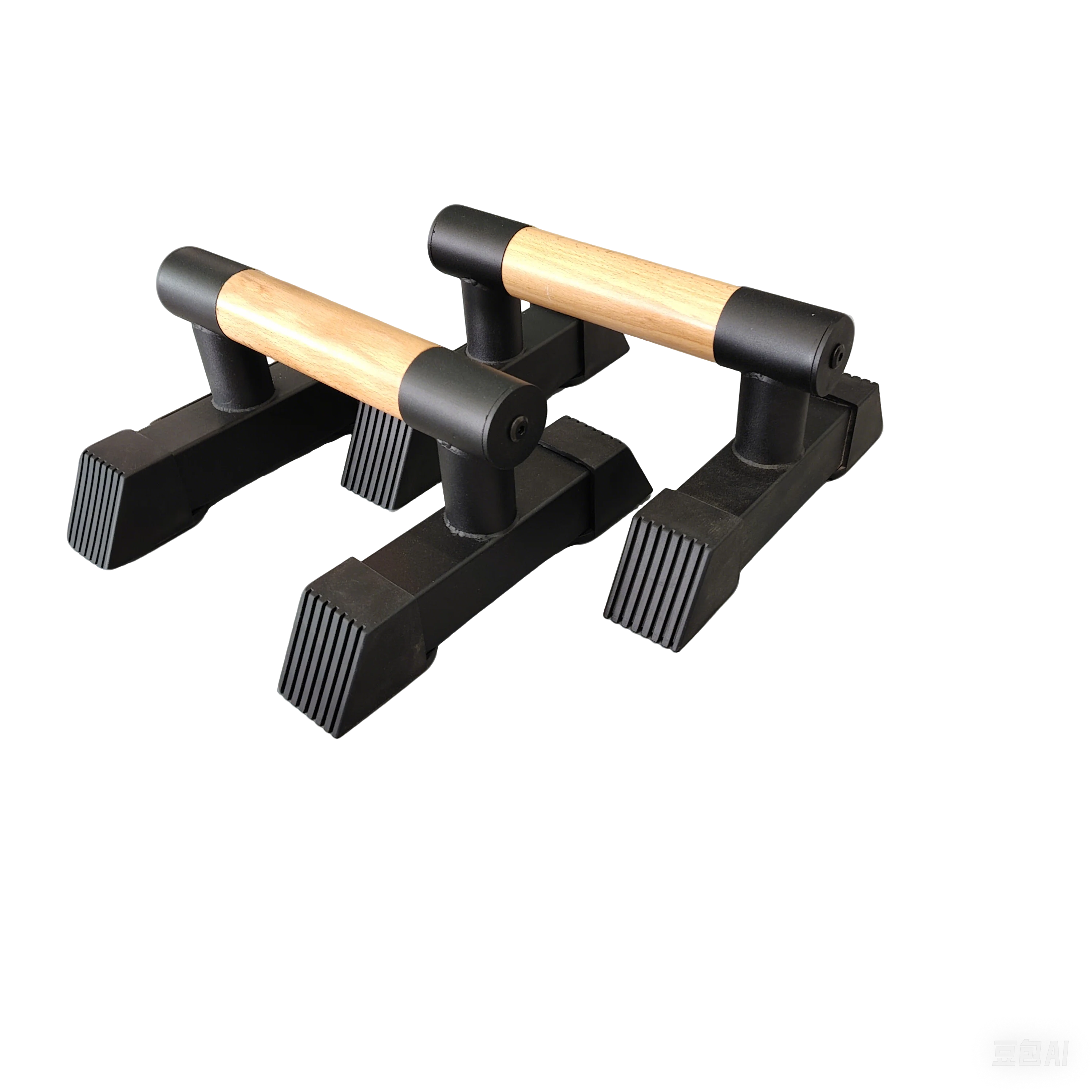 

Стальной стержень для пуш-ап, деревянный стержень для погружения, стержни для параллетов, подставка для пуш-ап из цельного дерева с прочным металлическим кронштейном