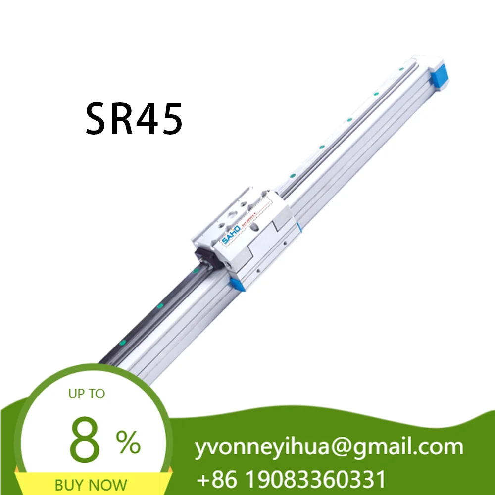 SR45 Linear Module With Heavy Load 10-30kg And Stroke 100-1050mm Linear Actuator For 1m/s High Quality Screw Module