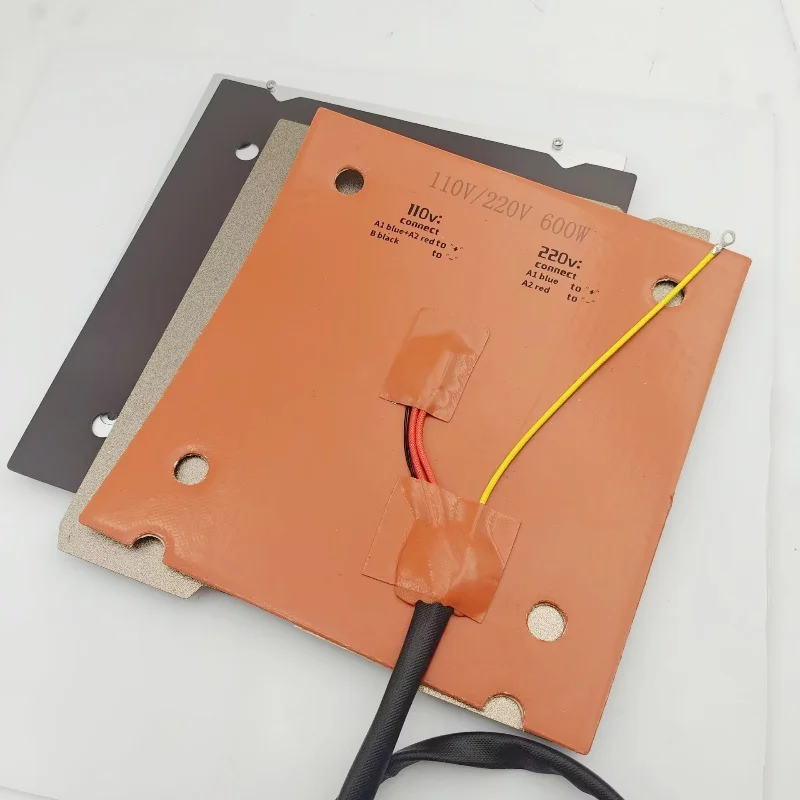 Funssor FLYINGBEAR S1 InfiMech TX 3D-принтер из алюминиевого сплава с ЧПУ, нагревательная пластина, комплект обновления силиконовой нагревательной площадки переменного тока Funssor FLYINGBEAR S1 InfiMech TX 3D-принтер из алюминиевого сплава с ЧПУ, нагревательная пластина, комплект обновления силиконовой нагревательной площадки переменного тока