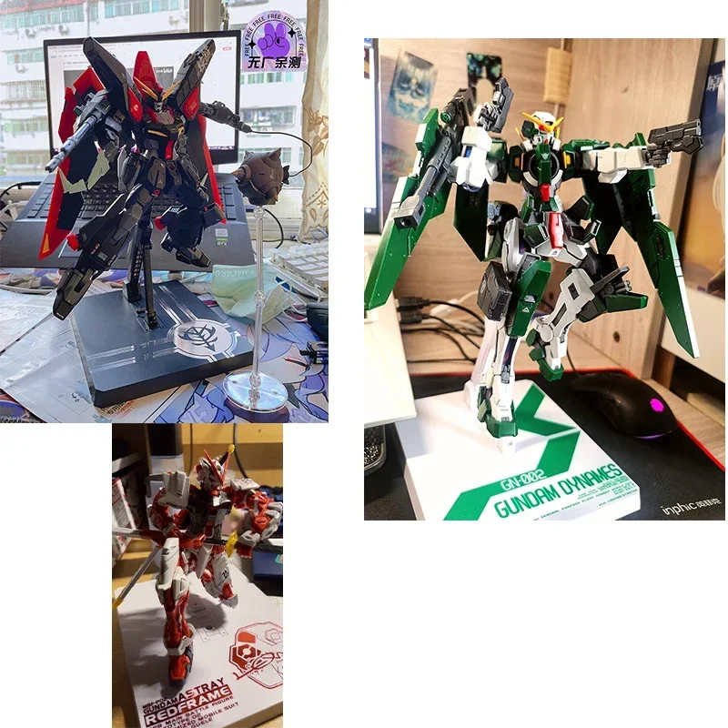 Bandai MG RG HG Gundam Staffa base RX-0 Unicorn Gundam Sinanju Stand Display Modello assemblato STRIKE FREEDOM Giocattoli per ragazzi