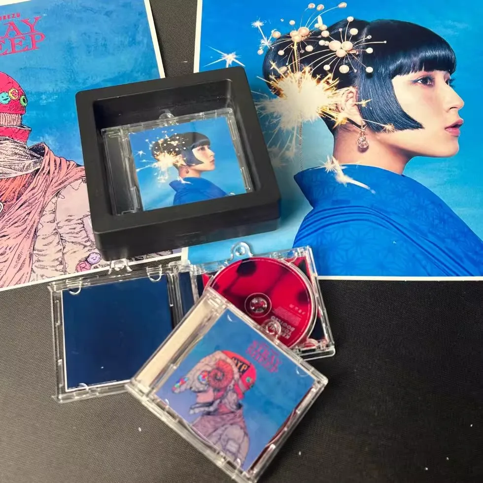 Play Songs BOOTLEG Album Lemon MINI Music CD NFC Keychain Yonezu Kenshi STRAY SHEEP Necklace Cosplay Keyring Acrylic DIY Pendant view 2