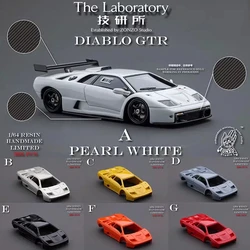 Zonzo Studio 1:64 Diablo GTR Simulation Limited Edition Resin Metal Static Car Model Toy Gift