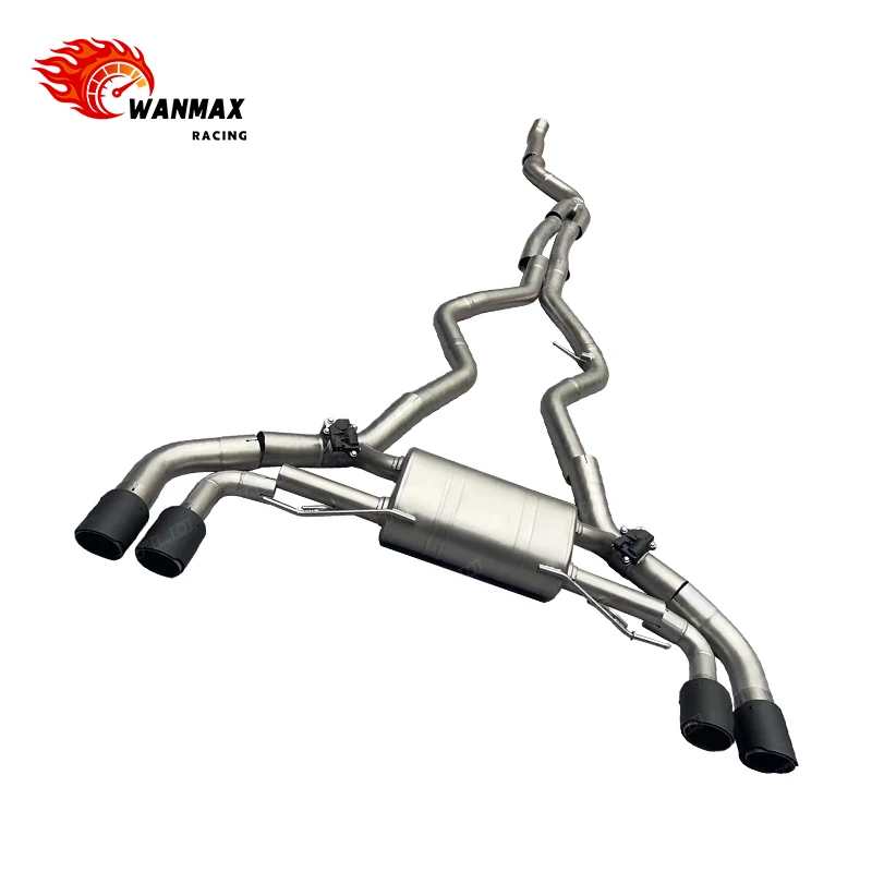 High Performance 304 Stainless Steel  Exhaust System for  M240i G42 Valved Sport view 3