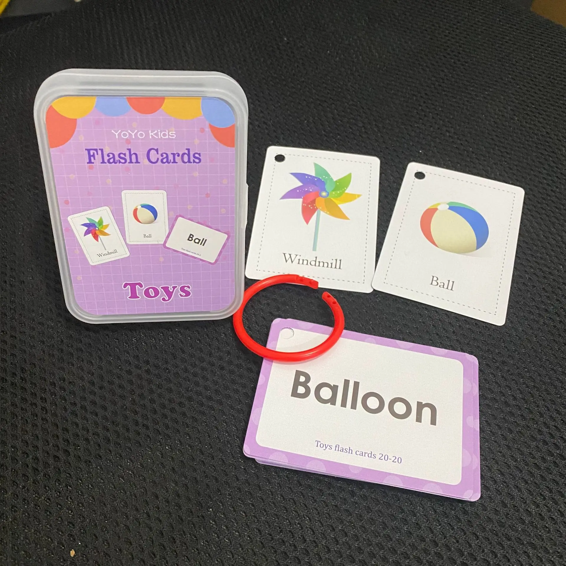 Children's early education learning English flash card flash cards shape animal color fruit