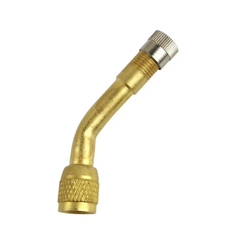 Motorcycle 90 Degree Angle Bent Valve Adaptor Tyre Tube Valve Extension Adapter Universal Extender Moto Air Inflation Adapter