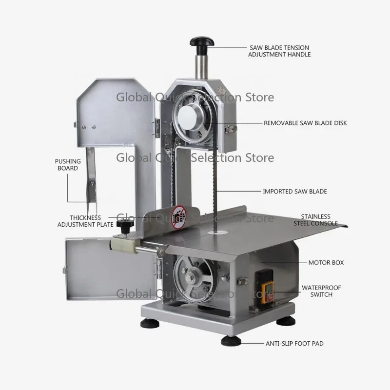 Wholesale Meat and B-one Cutting Machine Saw/butcher Machinery Bon-e Saw