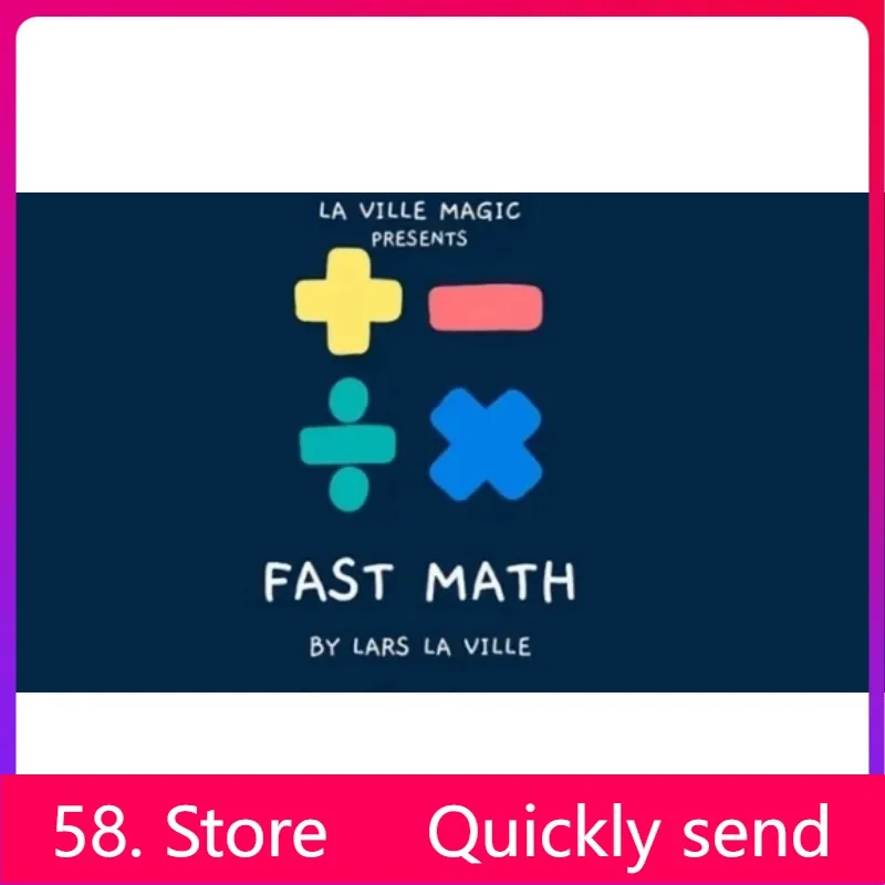 

New 2025 FAST MATH by Lars La Ville & La Ville Magic - Magic tricks ( 58 Store Download )