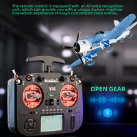 HelloRadio V14 PRO ELRS Transmitter - 1IN4 FPV Transmitter Multi-Protocol Remote Controller with EDGTX Firmware for FPV Drone
