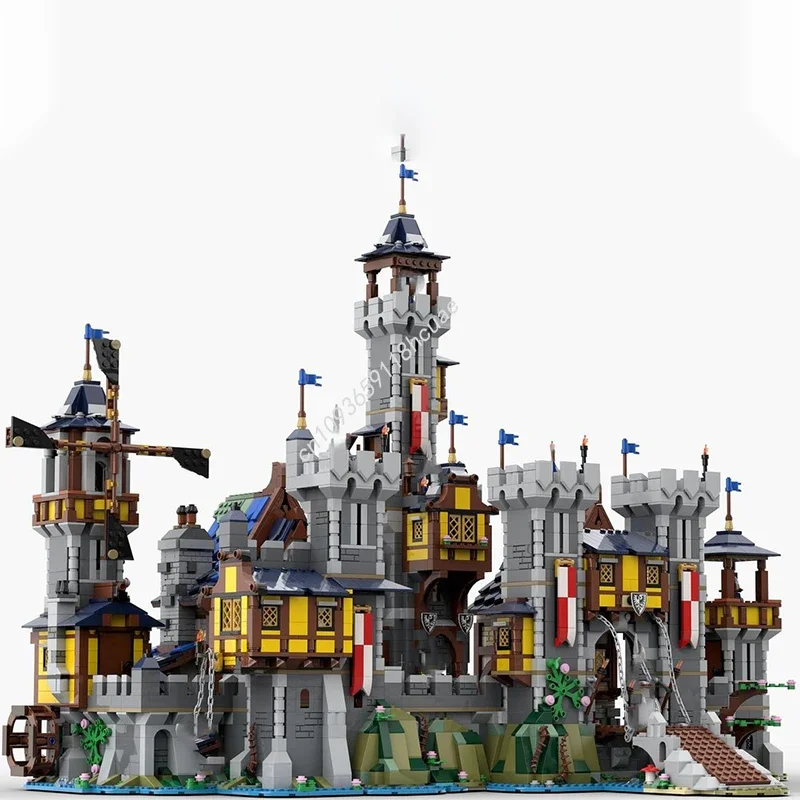 

6525pcs MOC Return to Castle FalconStein Building Blocks Constructing Plastic Educational Creative STEM Christmas toy Gift