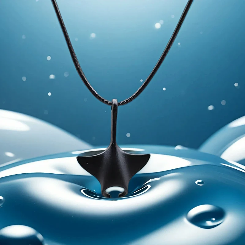 New Fashion Marine Animals Pendant Necklace For Men 24 Inches Long Collar Shark Turtle Dolphin Neck Jewelry Accessories Hombre