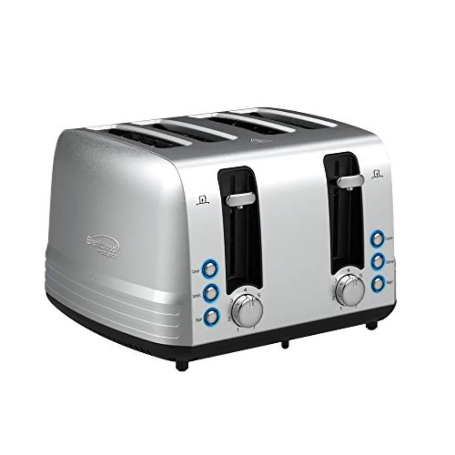 

Тостер Select TS-447S, 1500 Вт, сверхширокий, из нержавеющей стали, на 4 тоста