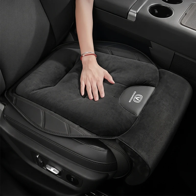 Car Seat Cushion With Extended Leg Support For Changan F70 CS55 X7 Plus Unik T CS25 CS35 CS5 Seat Cover Seat Back Protection Pad