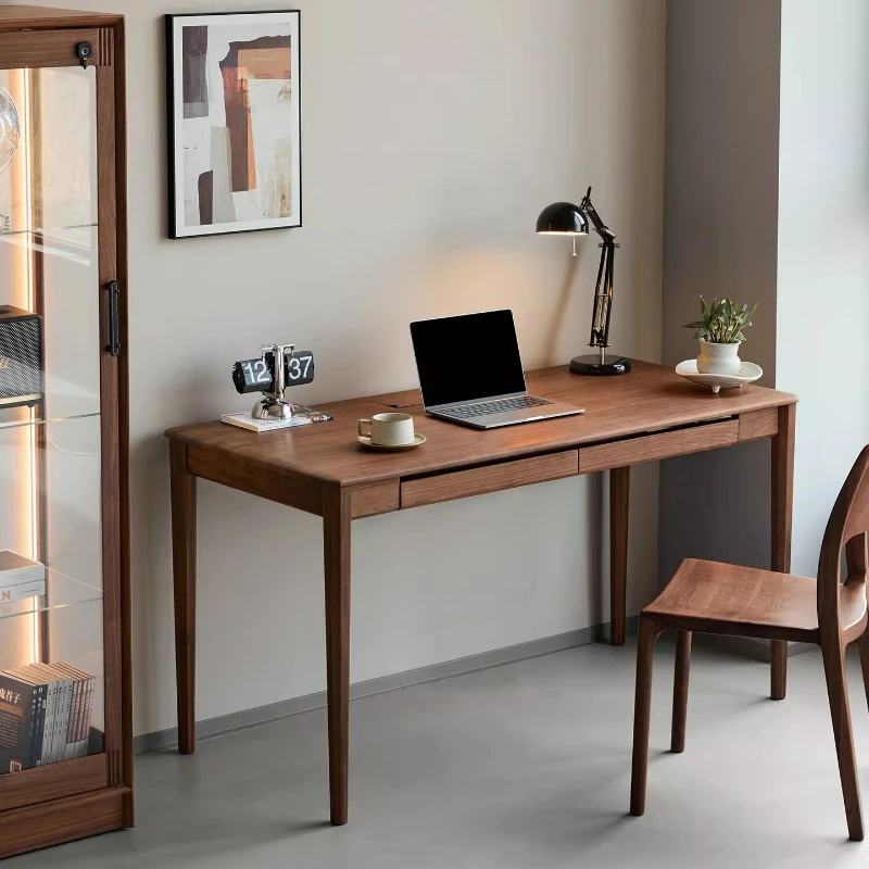 Modern Wooden Office Desks Living Room Hotel Homestay Courtyard Office Desks Balcony Kitchen Furniture Schreibtisch Ls40bgz