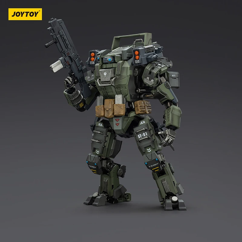 JOYTOY 1/25 Action Figure APOC Series Bedrock Mecha Set Model Toy Standard Combat Type Mecha Tempestus Fire Support Type Mecha