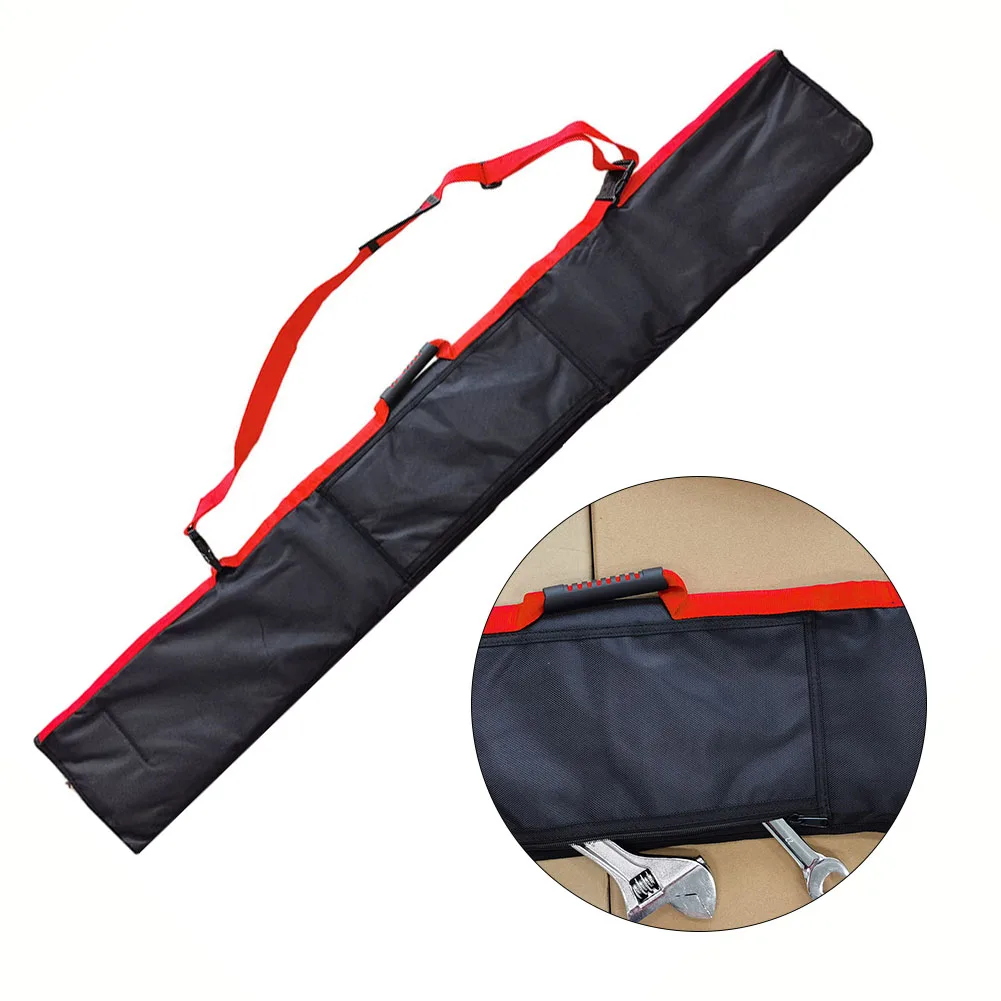 Bag Power Tool Guide Rail Bag Adjustable Hook E-05670 For 1m Rails Loop Straps Nylon Weave Plunge Saw With Zip