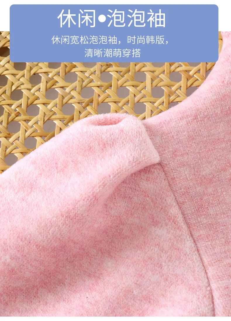 Neues Mädchen-Unterhemd für Herbst und Winter, Verdickt mit Fleece-Futter, Dehnbar, Warm, Weich und Bequem für Kinder und Babys – Detail 9