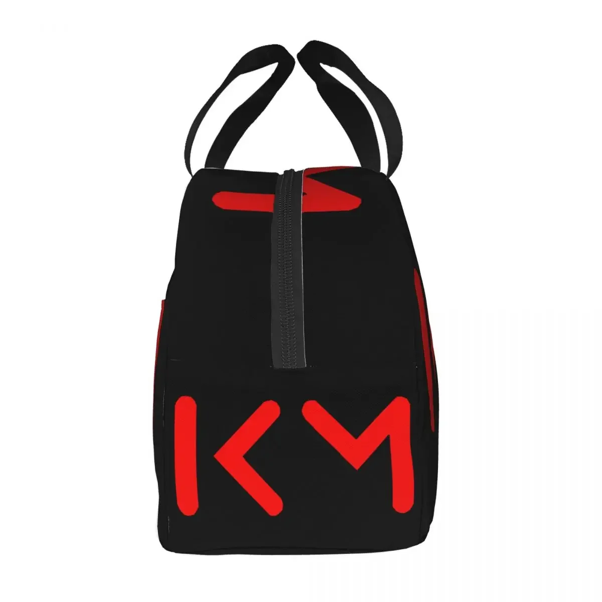 Custom KM Mbappes Resuable Lunch Boxes Women Waterproof Thermal Cooler Food Insulated  Bag Kids School Children