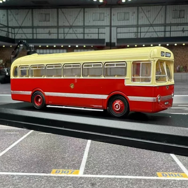 OXFORD Diecast 1:76 Scale SARO Bus Alloy Car Model Finished Product Simulation Toy Collection Gift Static Model Display