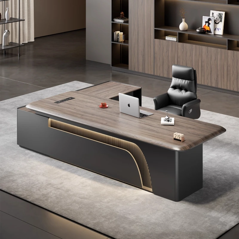 

Gaming room office Computer desk Sedentary Writing study desk organizers corner Standing mesa para computador home Furniture