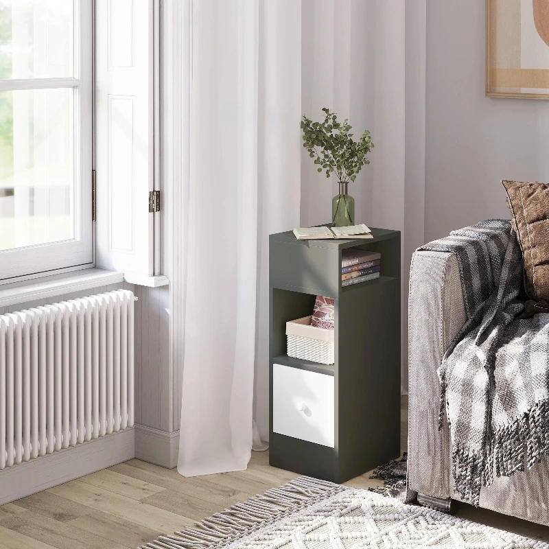 1pc-narrow-bedside-table-with-2-open-shelves-1-drawer-slim-small-storage-cabinet-25x66x30cm-nightstand-space-saving-for-bedroom