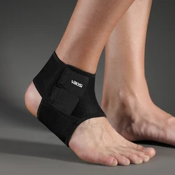 1 Piece Comfortable Compression Adjustable Ankle Support Sleeve for Sports and Daily Use