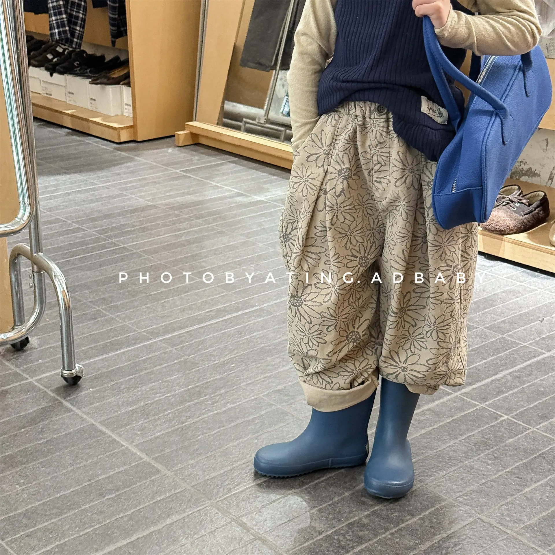 

Новые модные брюки-шаровары для мальчиков и девочек на весну 2026 года, детские хлопковые повседневные штаны, милые свободные брюки для малышей, детская одежда